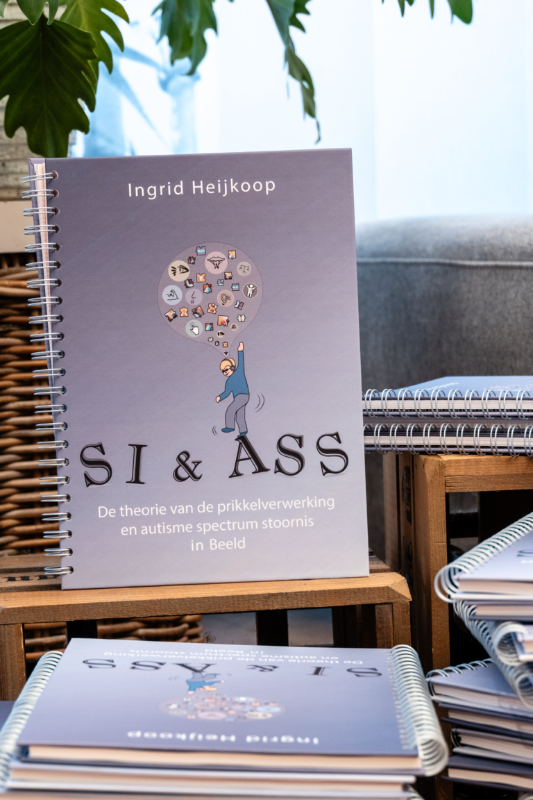 boek SI & ASS op kistje