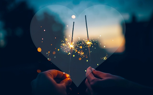 heart, love, blue heart
