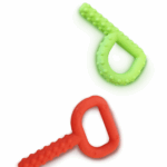 rode en groene bijtletter